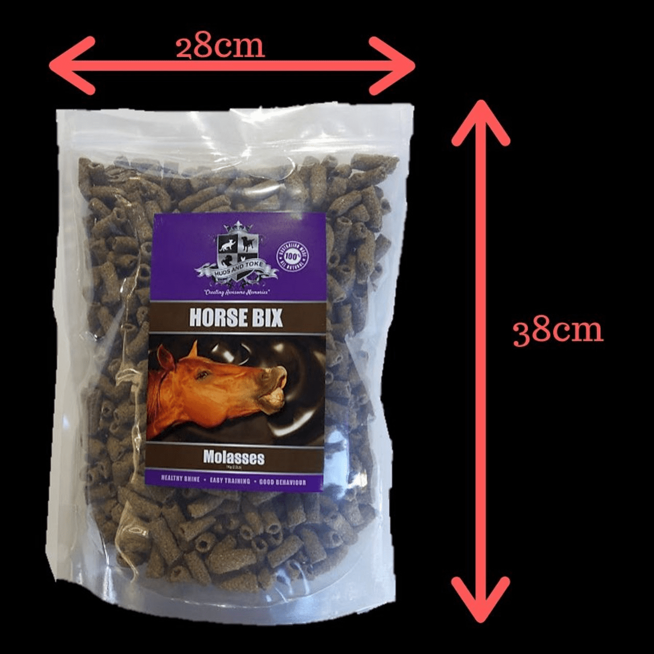Huds and Toke Stable & Tack Room Accessories 1kg / Molasses Huds and Toke Mollasses Horse Bix 1kg