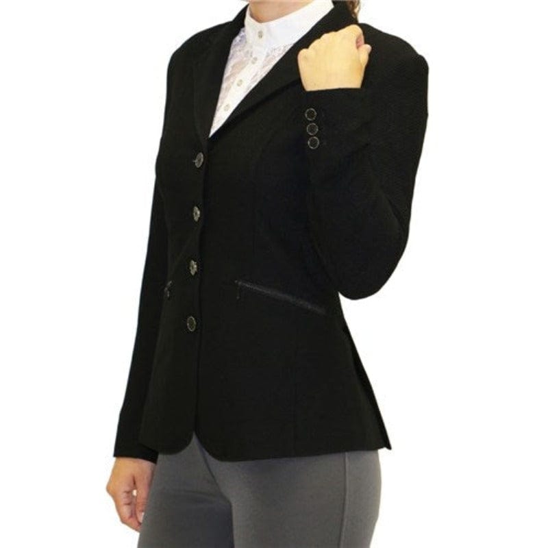 Huntington Womens Riding Tops & Jackets 10 / Black Huntington Nicky Kwik-Dry Ladies Riding Jacket