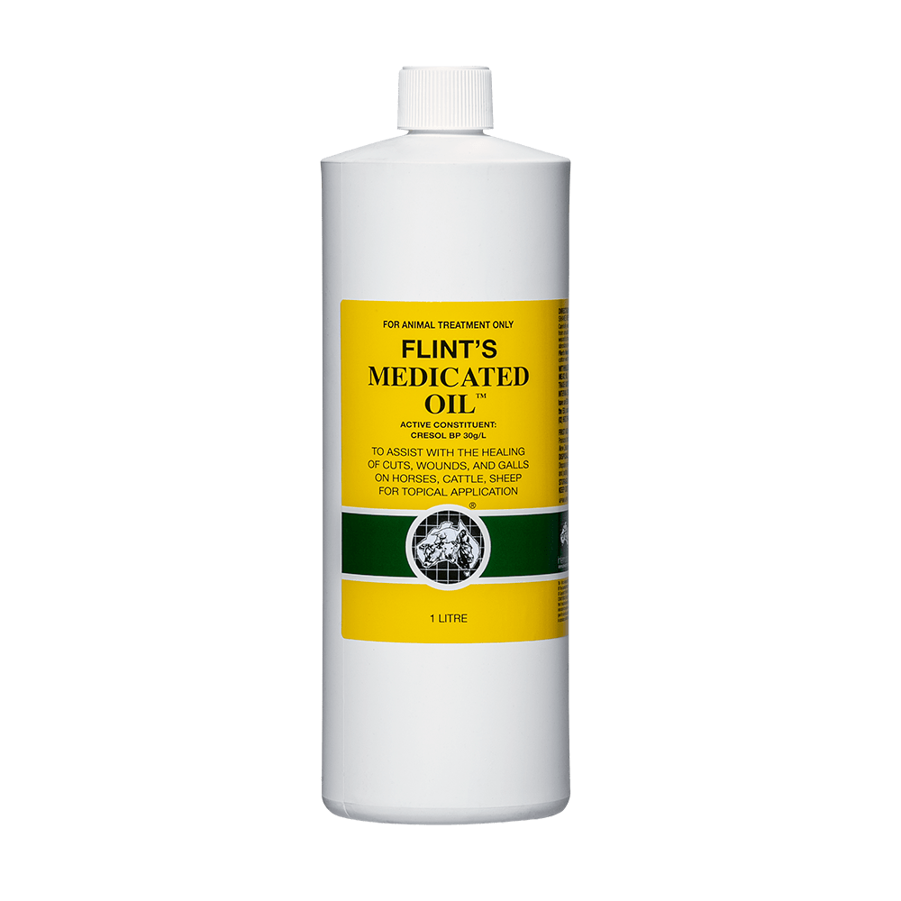 IAH Vet & Feed 1L IAH Flints Medicated Oil