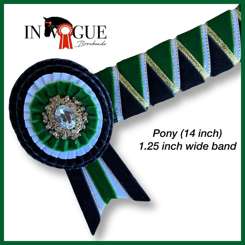 In Vogue Browbands Bridle Accessories Pony In Vogue Browband Victory College
