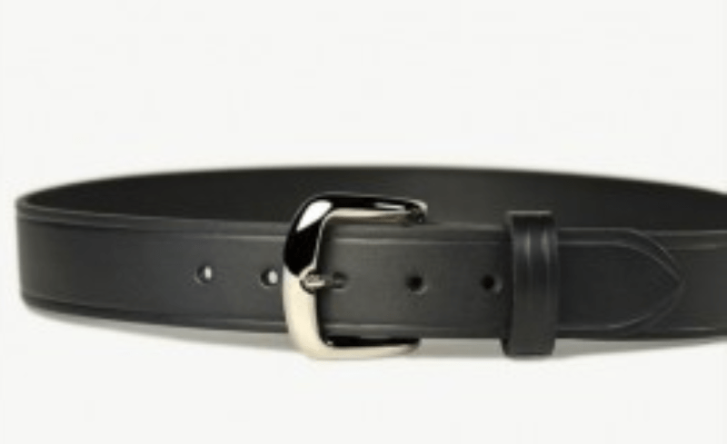 JCOE Mens Belts 28 / Black JCOE Mens Leather Belt Black 38MM (107Q)