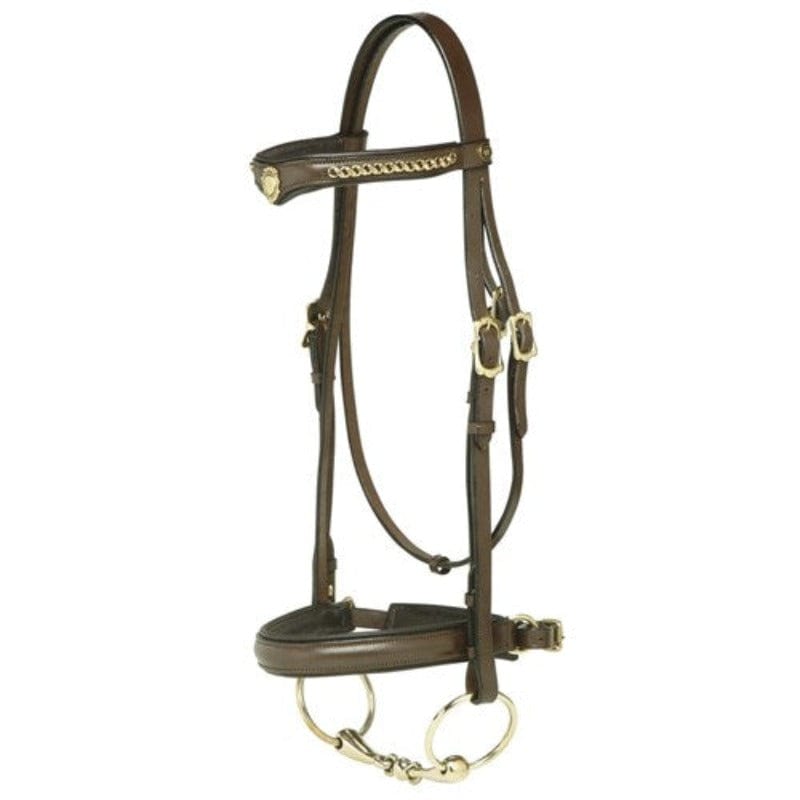 Jeremy and Lord Bridles Warmblood / Brown Jeremy and Lord V Dressage Bridle