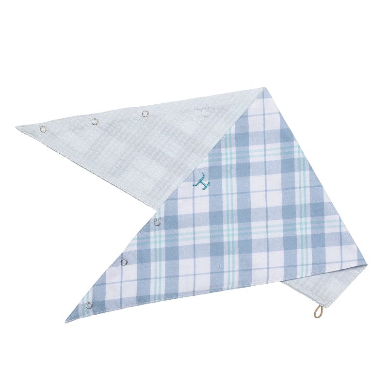 Just Country Bandanas - Scarves Bluebell/White Plaid/Arctic Ice Just Country Scarf Womens Carlee Double Sided