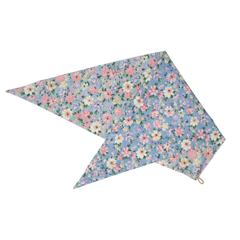 Just Country Bandanas & Scarves Winter Sky Blue Floral/Blue Bell Floral Just Country Scarf Carlee Double Sided