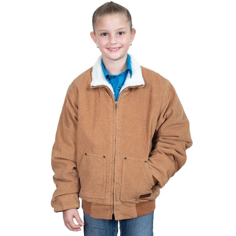 Just Country Kids Jumpers, Jackets & Vests XS / Caramel Just Country Jacket Kids Diamantina Sherpa Corduroy