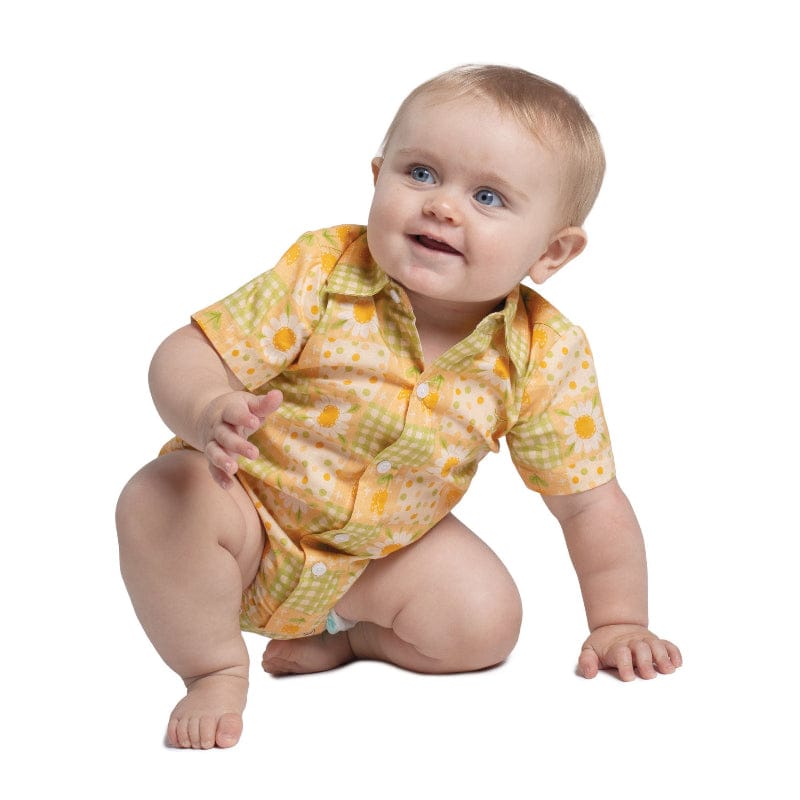 Just Country Kids Shirts 0 / Lemon Daisies Just Country Jumpsuit Infant Frankie