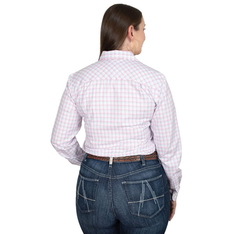 Just Country Mens Shirts Just Country Shirt Womens Abbey Full Button Check