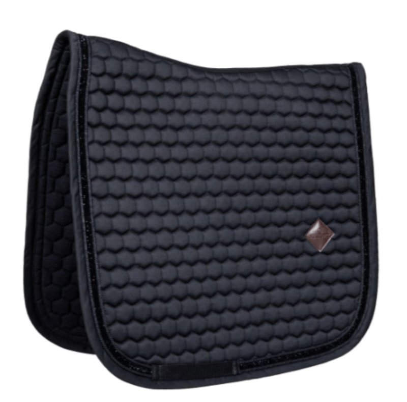 Kentucky Horsewear Saddle Pads English Full / Black Kentucky Saddlepad Glitter Band Dressage