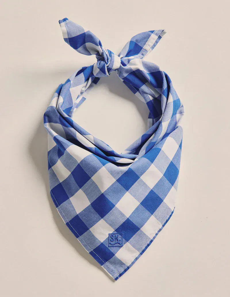 Kidman Bandanas - Scarves Mid Blue Kidman Bandana Parachilna