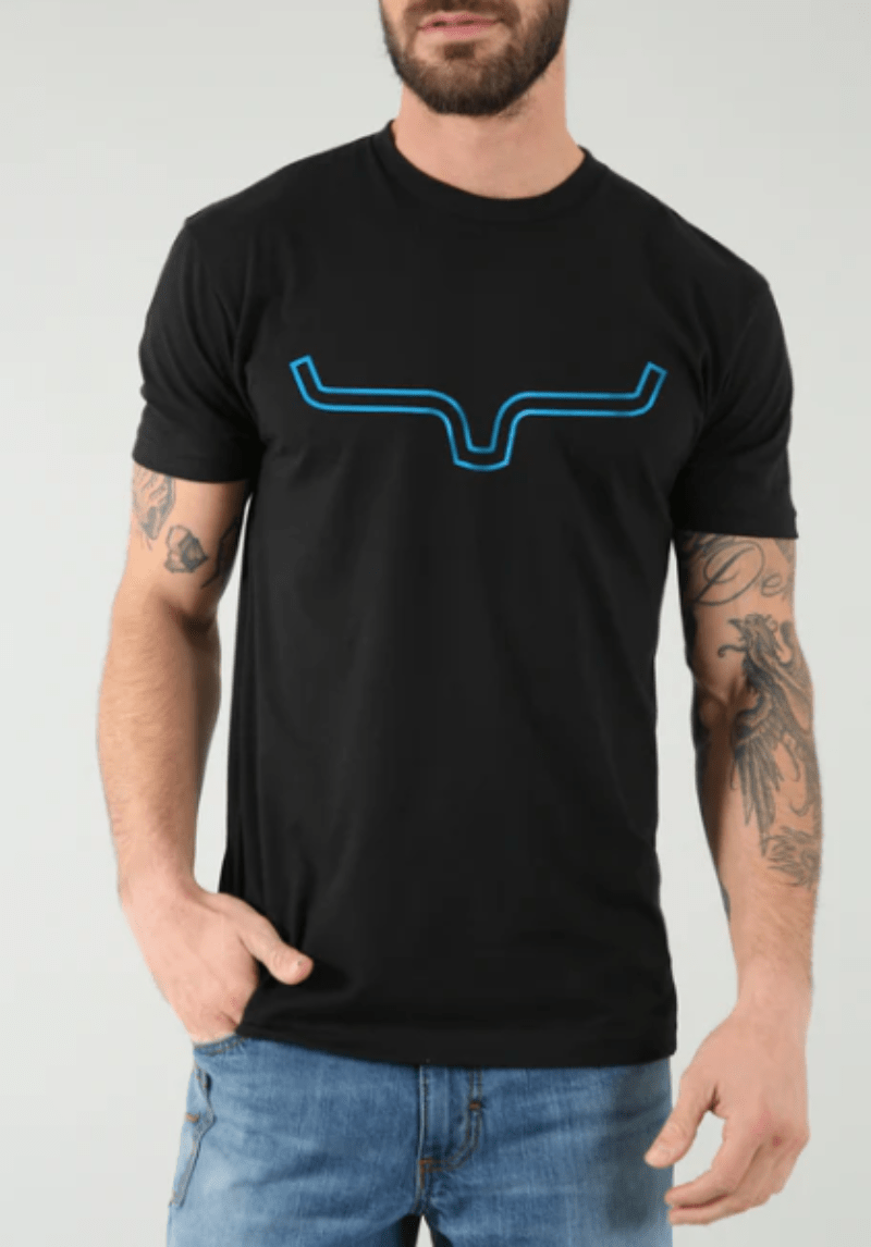 Kimes Ranch Mens Shirts Black / S Kimes Ranch Tee Mens Outlier (KIMESOUTLIER)