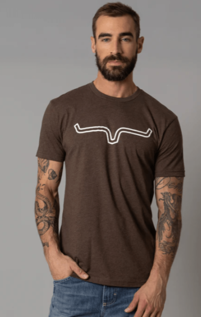 Kimes Ranch Mens Shirts Espresso / 2XL Kimes Ranch Tee Mens Outlier (KIMESOUTLIER)