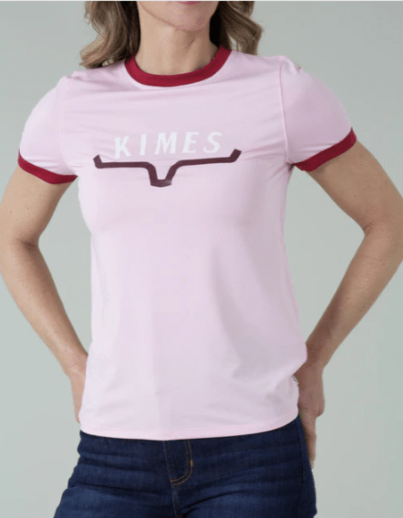Kimes Ranch Womens Shirts Pink / S Kimes Ranch Tee Womens Fast Tech