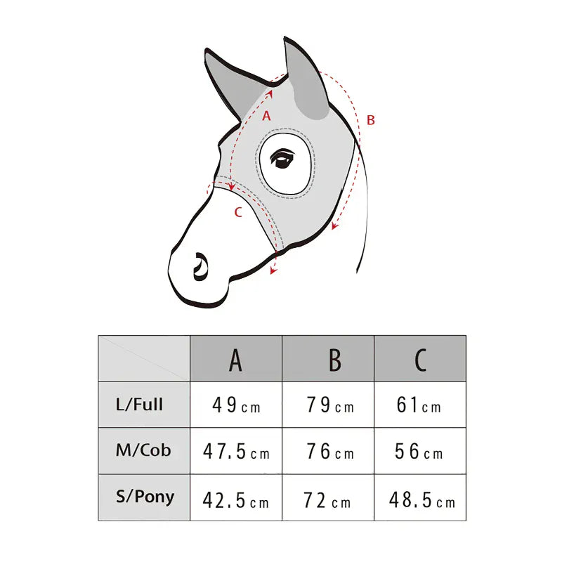 Lami Cell Fly Masks - Bonnets M / Black Lami-Cell Titanium Hood without Ears