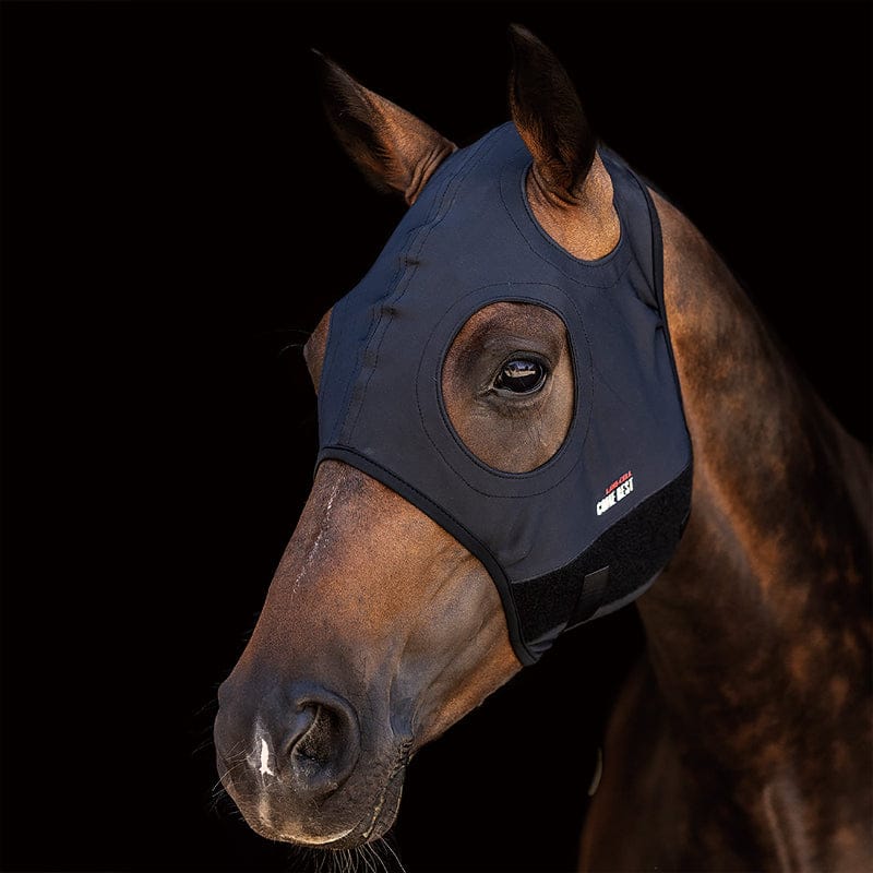 Lami Cell Fly Masks - Bonnets M / Black Lami-Cell Titanium Hood without Ears