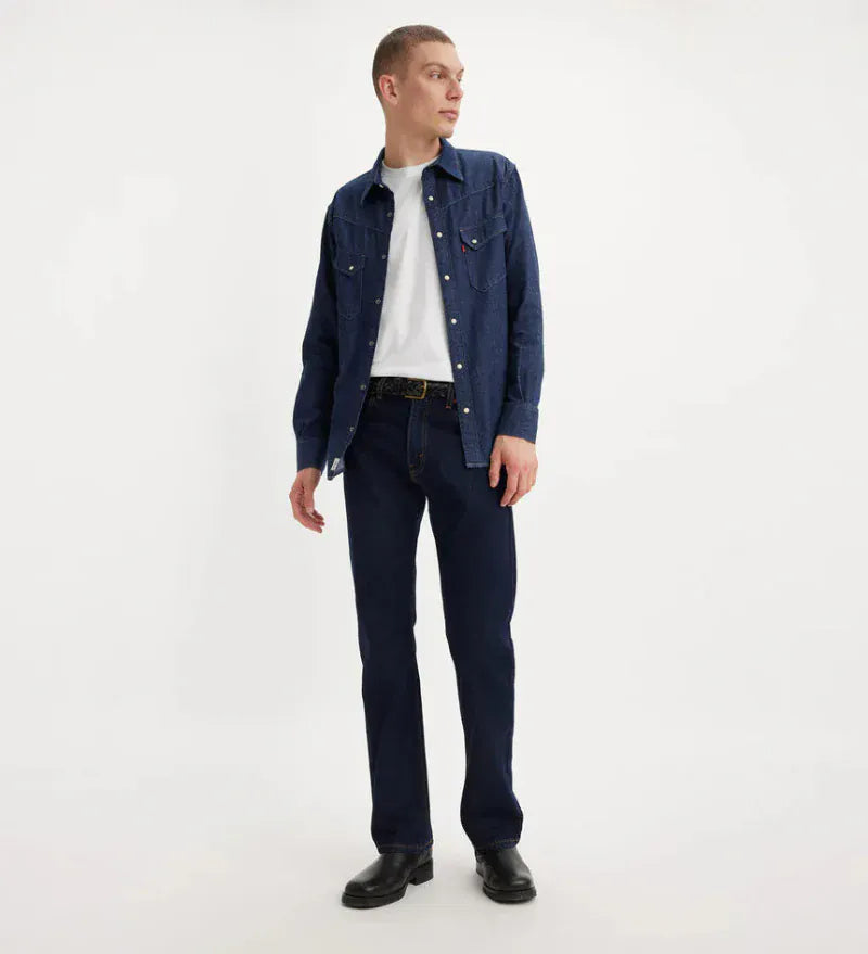 Levi Mens Jeans 32x32 / Rinse Levi Jeans Mens 517 Bootcut