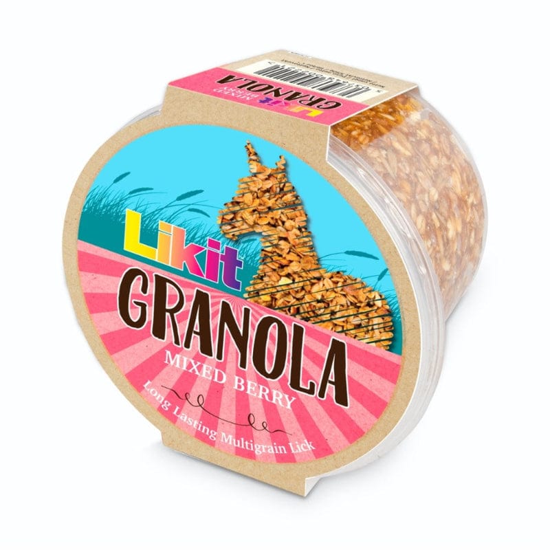 Likit Stable - Tack Room Accessories 500g / Mixed Berries Likit Horse Treat Granola