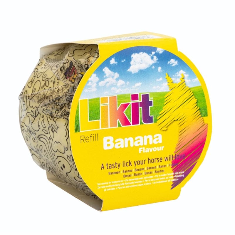 Likit Stable - Tack Room Accessories 650g / Banana Likit Refill 650g