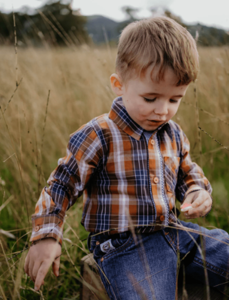 Little Windmill Baby Cowkids Little Windmill Romper Boys TJ Baby