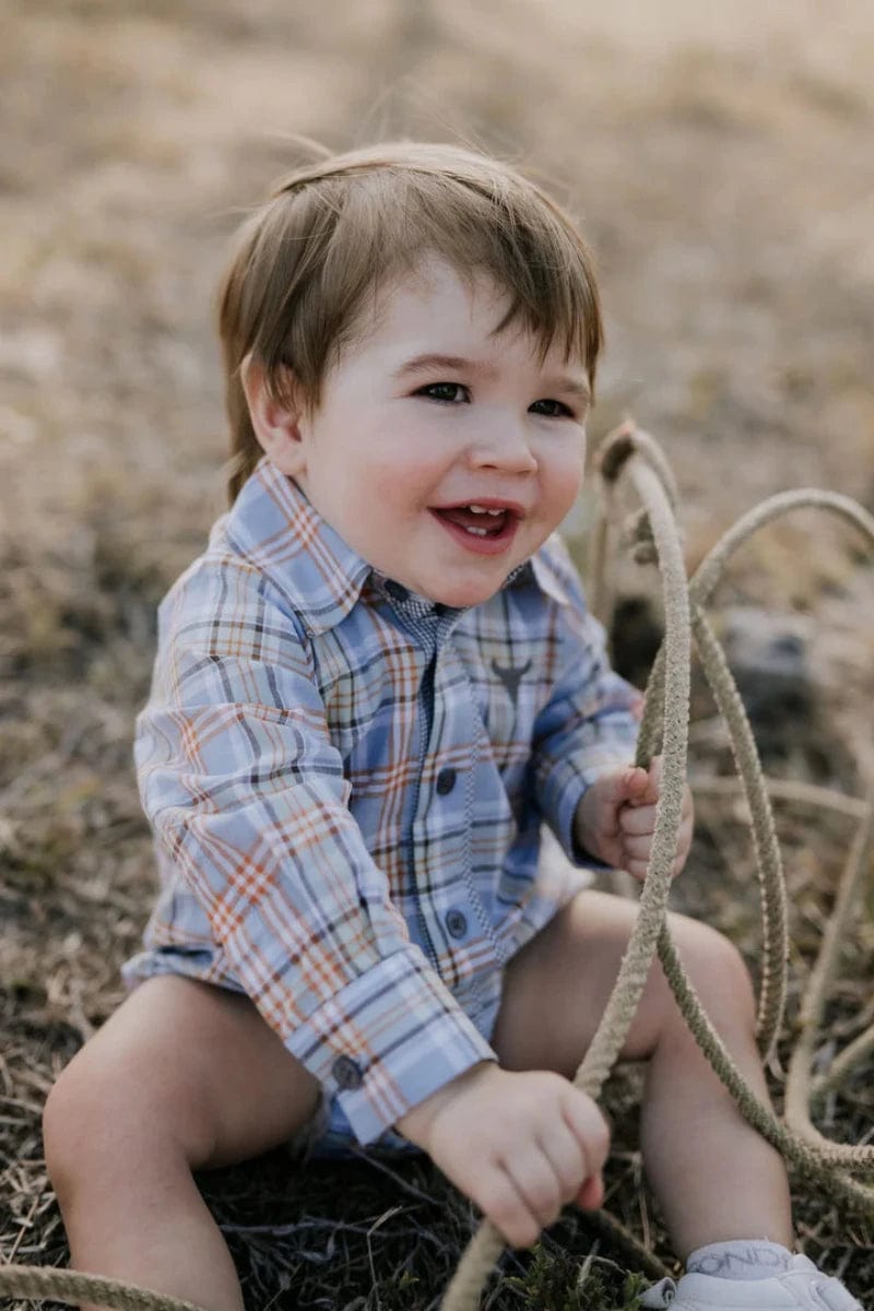 Little Windmill Baby Cowkids Little Windmill Romper Jae Baby