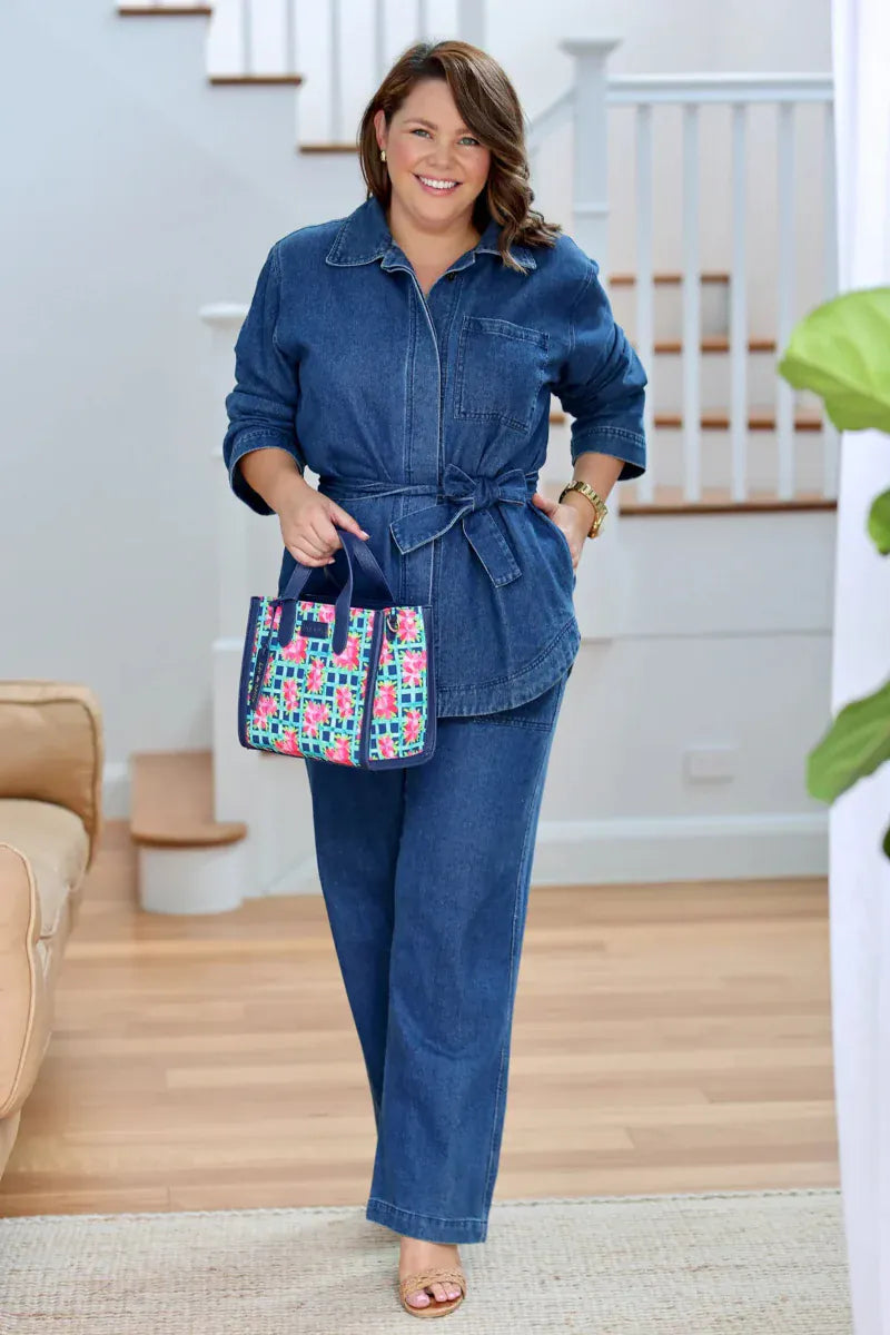 Liv and Milly Handbags - Wallets Garden Trellis Liv & Milly Handbag Alice