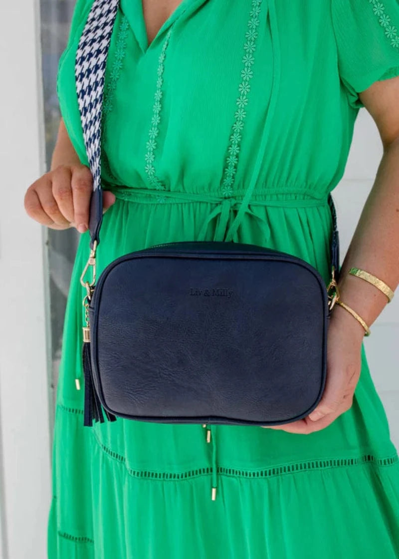 Liv and Milly Handbags & Wallets Navy Liv & Milly Handbag Sally