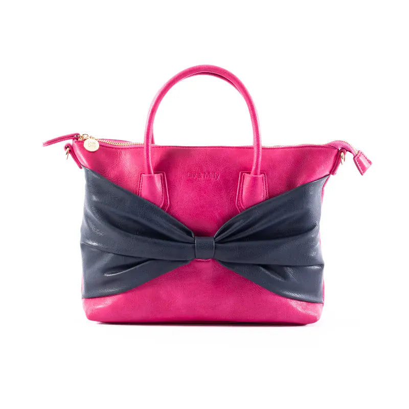 Liv and Milly Handbags - Wallets Pink/Navy Liv & Milly Handbag Charlotte