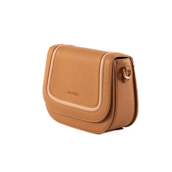 Liv and Milly Handbags & Wallets Toffee/Latte Liv & Milly Handbag Miki