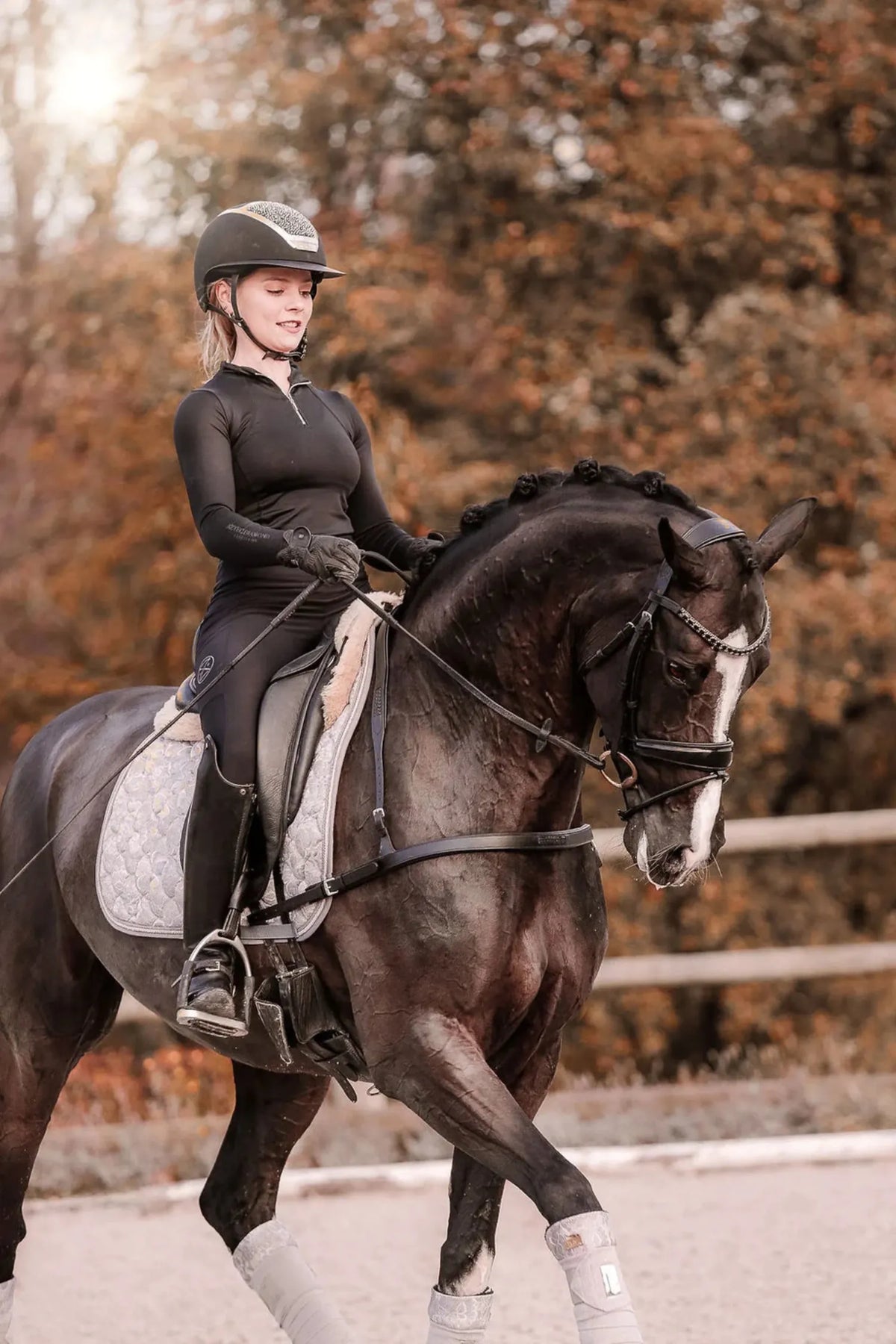 Lumiere Breastplates - Martingales Lumiere Breastplate Alicia Dressage