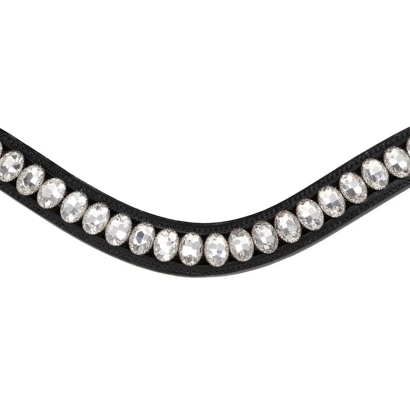 Lumiere Bridle Accessories Full / Black Lumiere Browband Diva