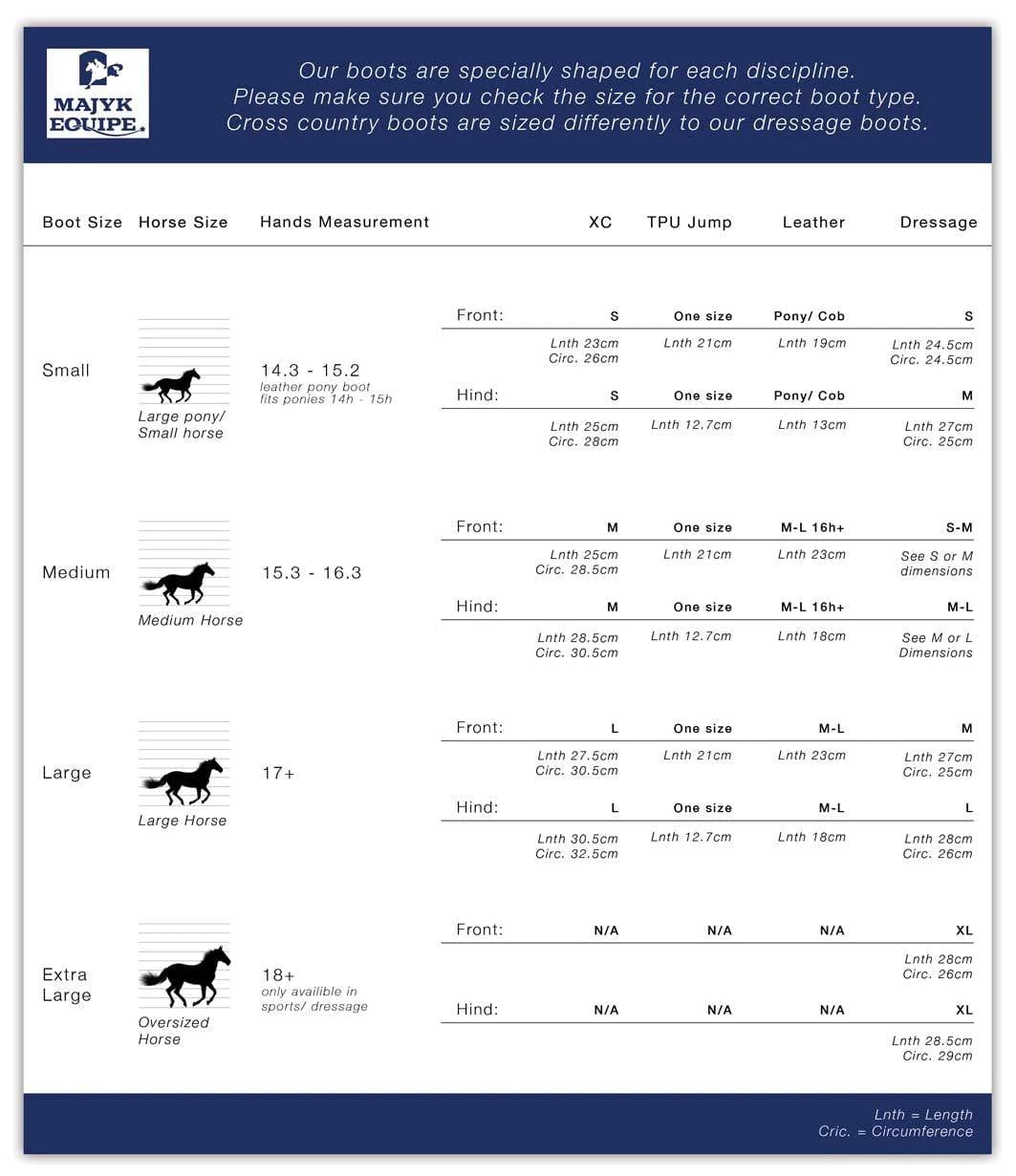 Majyk Equipe Horse Boots & Bandages Majyk Equipe Boots Elite Cross Country