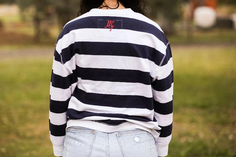 Mary G Womens Jumpers, Jackets & Vests 08 / Navy/White Mary G Jumper Womens Stripe
