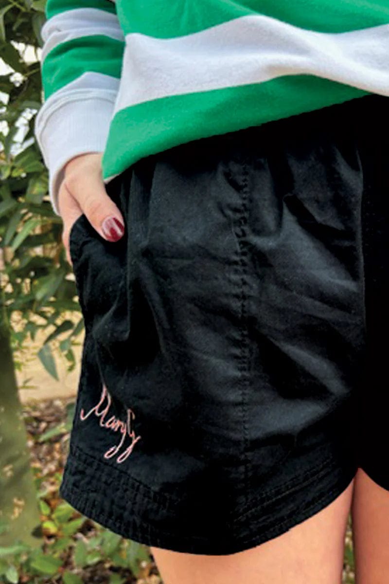 Mary G Womens Shorts, Skirts & Dresses 08 / Black/Rose Gold Womens Mary G Old School Shorts