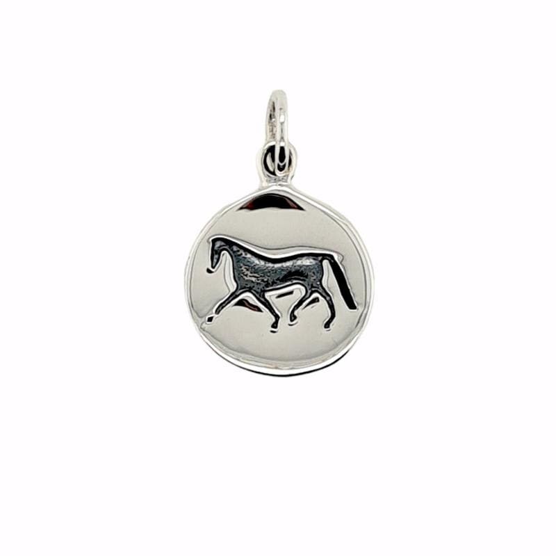 MCJ Jewellery MCJ Jewellery Pendant Horse in Disc