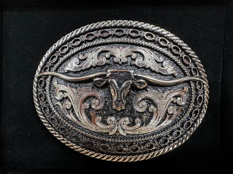 Montana Silversmiths Belt Accessories Montana Silversmiths Western Attitude Buckle (A742)