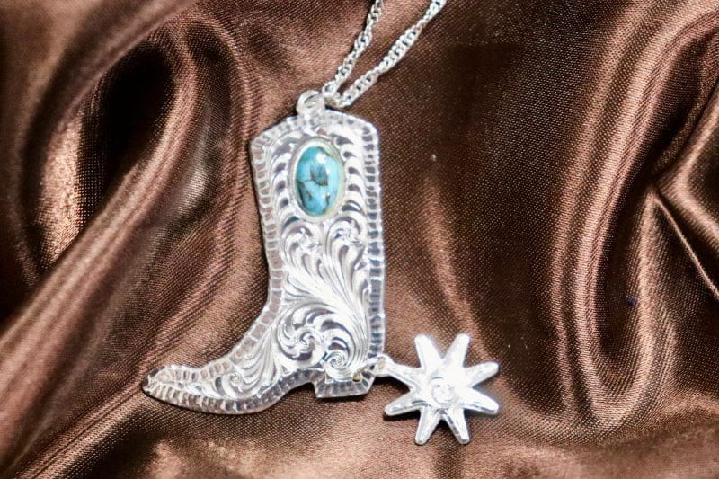 Montana Silversmiths Jewellery Montana Silversmiths Necklace Cowboy Boot