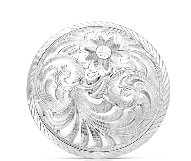 Montana Silversmiths Jewellery Montana Silversmiths Scarf Slide Silver Concho