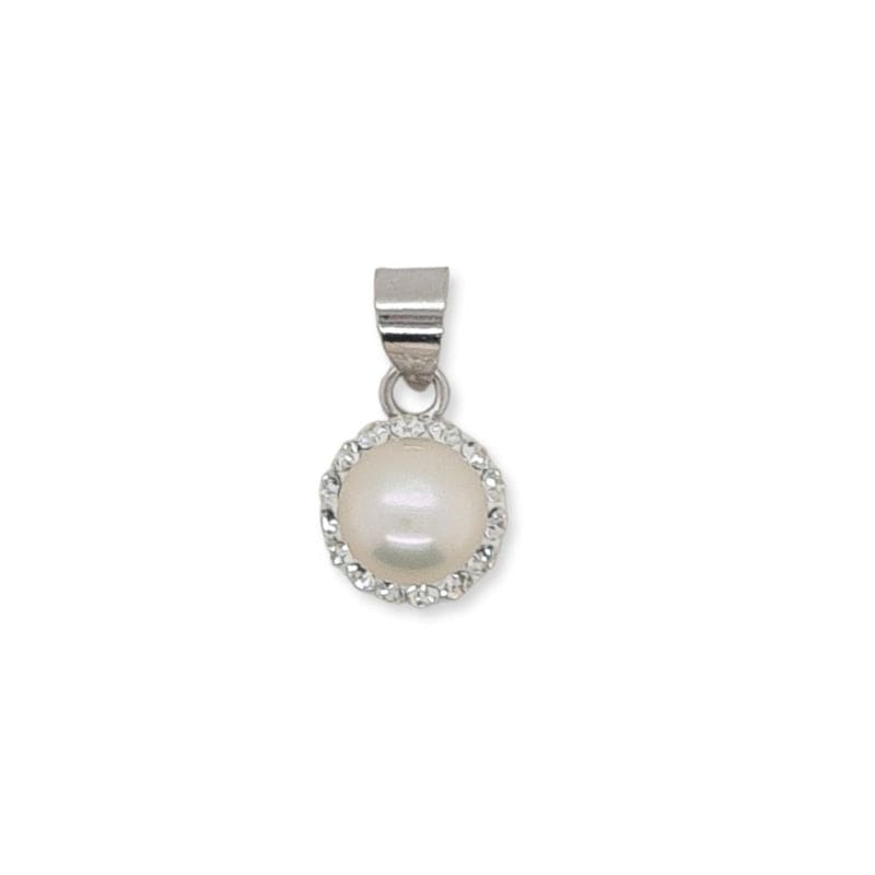 Mountain Creek Jewellery 8mm Mountain Creek Jewellery Pendant Pearl