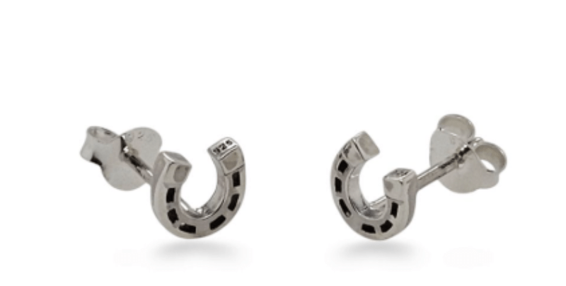 Mountain Creek Jewellery Jewellery Mountain Creek Jewellery Studs Tiny Horseshoes