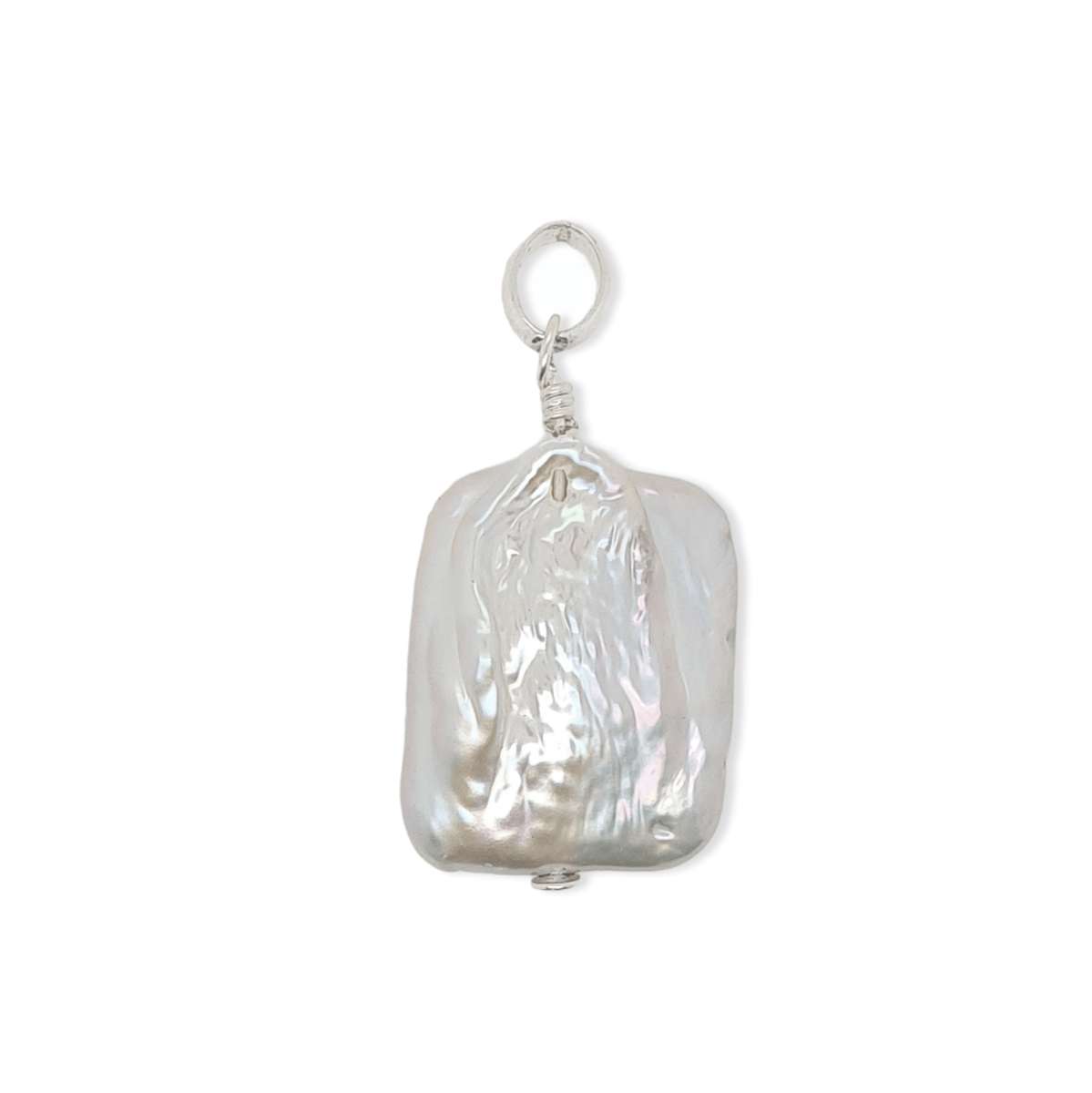 Mountain Creek Jewellery Jewellery Pendant Rectangle Pearl