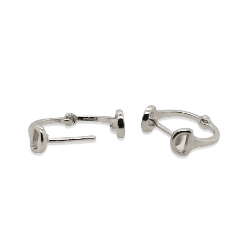 Mountain Creek Jewellery MCJ Earrings Snaffle Huggies
