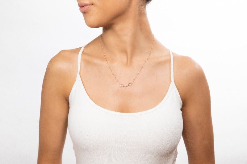 Mountain Creek Jewellery MCJ Pendant Rose Gold Snaffle Bit