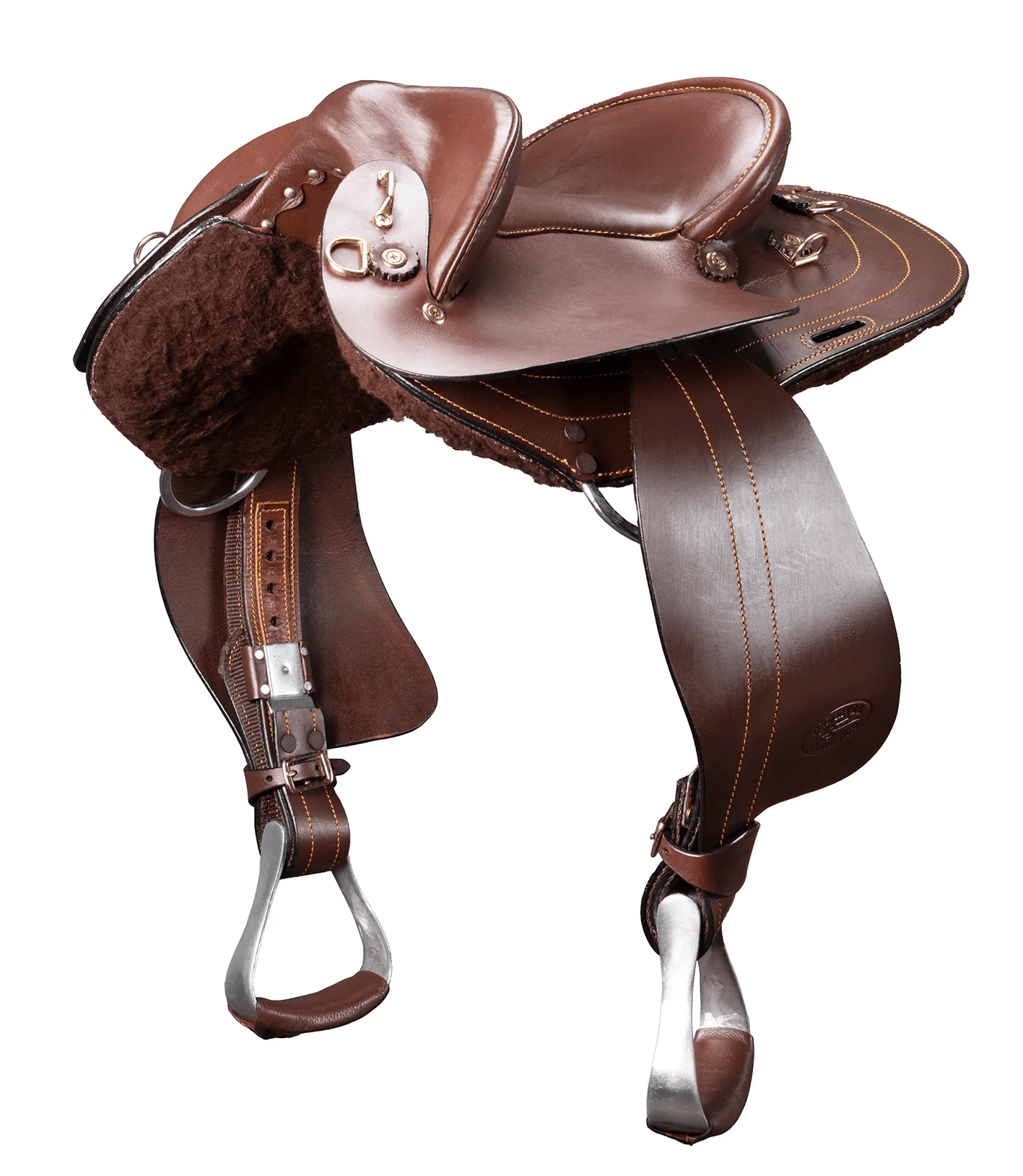 Ord River Saddles 13in / Brown Ord River Junior Swinging Fender Saddle (SAD0490)