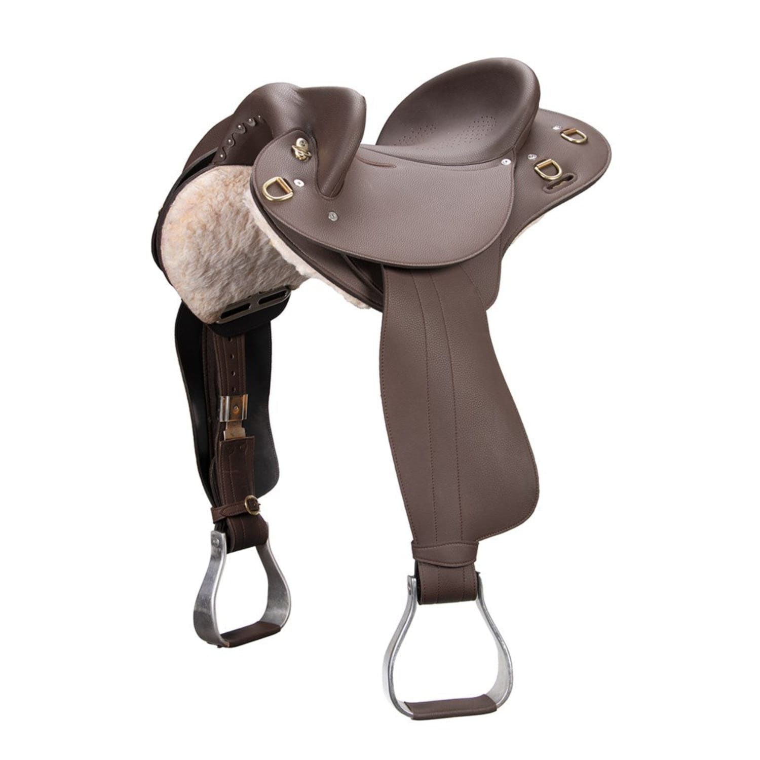 Ord River Saddles 17in / Brown Ord River Saddle Swinging Fender