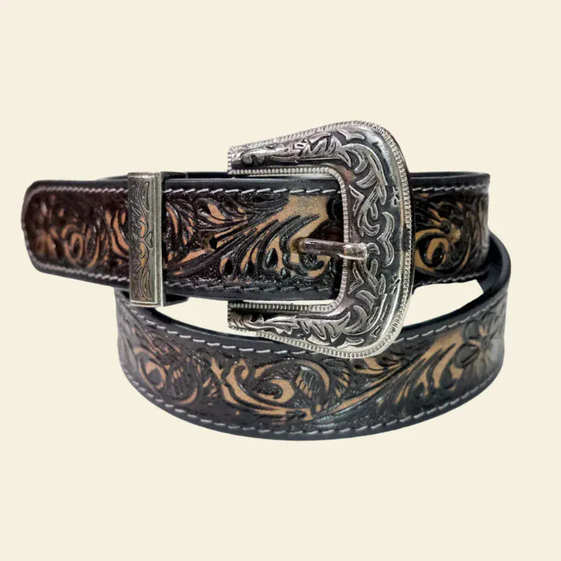 Outback King Womens Belts 32in Outback King Belt Womens Midnight Floral
