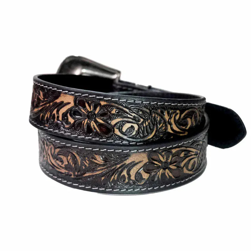 Outback King Womens Belts Outback King Belt Womens Midnight Floral