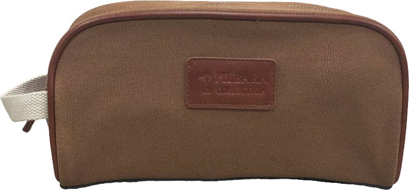 Pilbara Gifts & Homewares Brown Pilbara Toiletry Bag