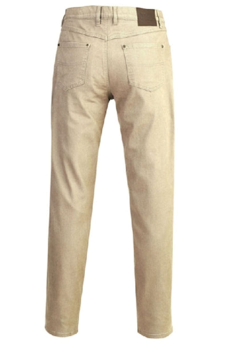 Pilbara Mens Jeans 28R / Wheat Pilbara Jeans Men Cotton Stretch (RMPC014)