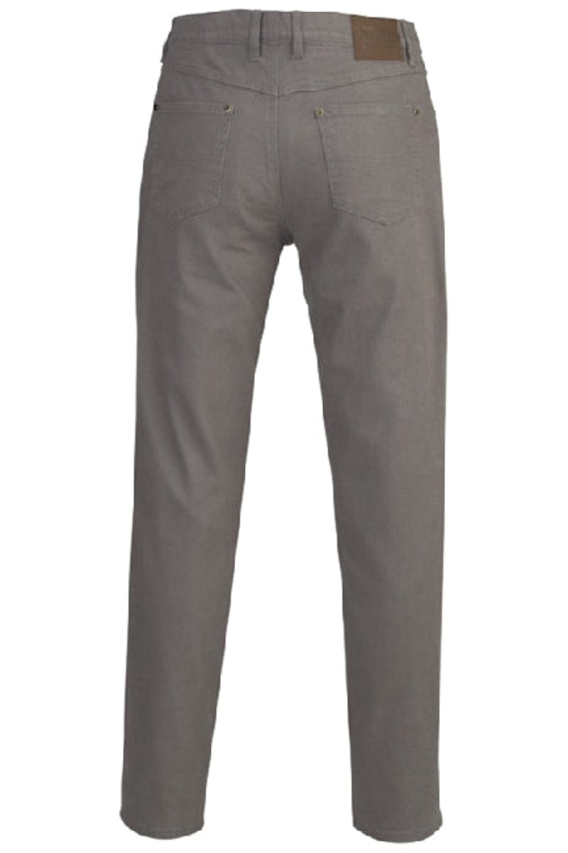 Pilbara Mens Jeans 30R / Cement Pilbara Jeans Men Cotton Stretch (RMPC014)