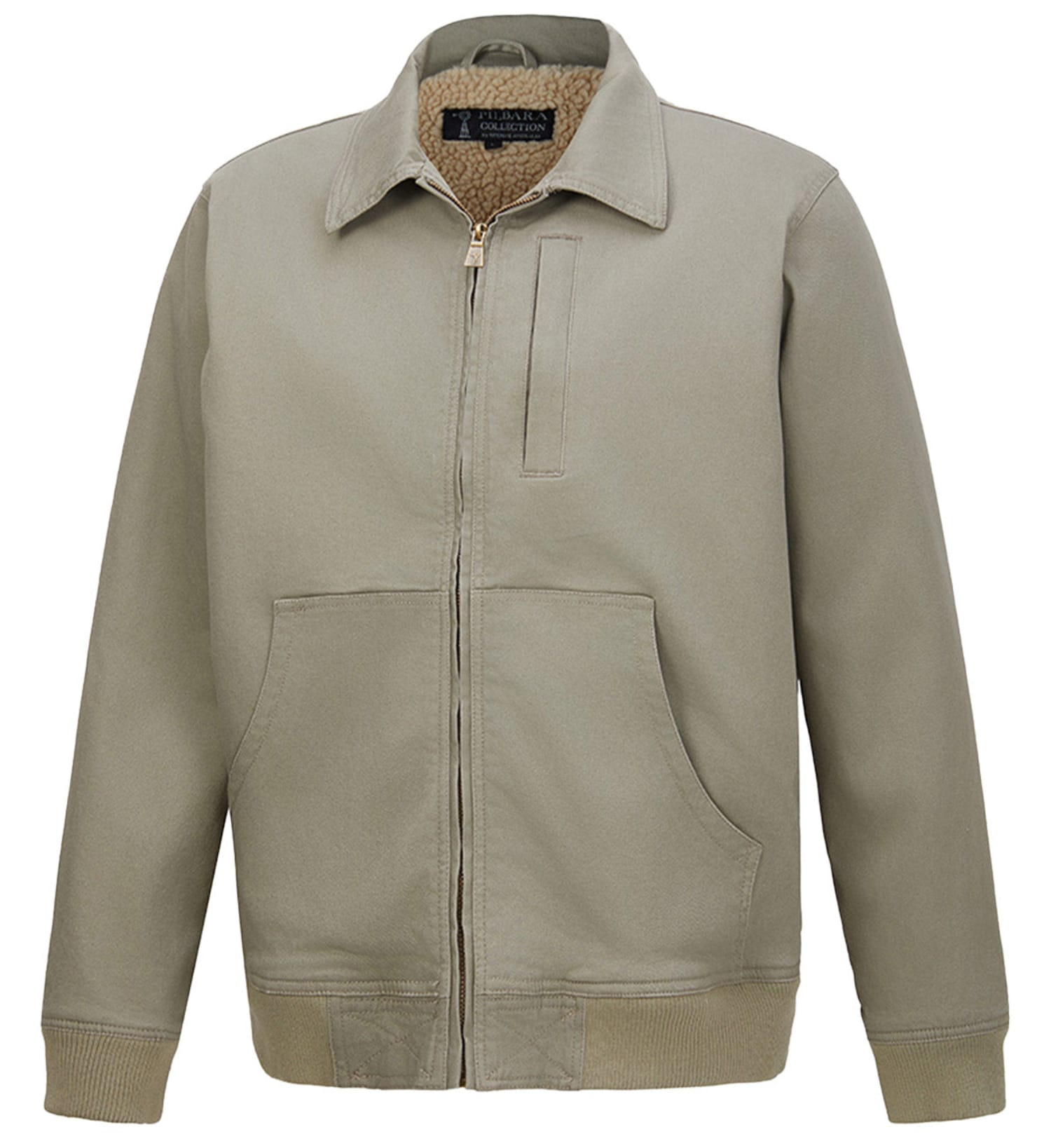 Pilbara Mens Jumpers- Jackets - Vests S / Mineral Pilbara Jacket Mens Sherpa Bomber