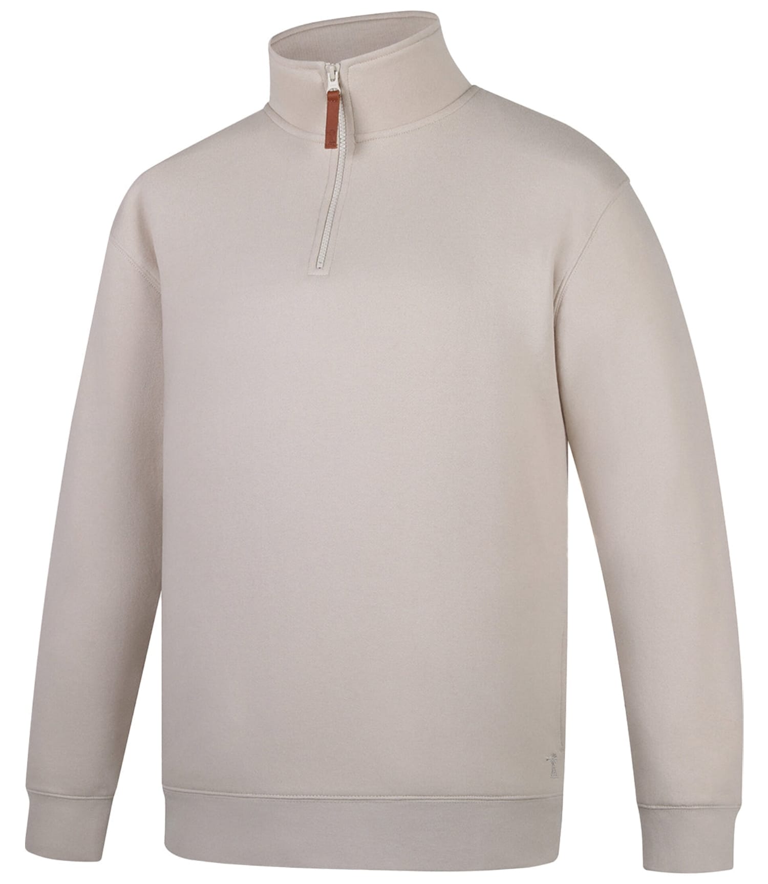 Pilbara Mens Jumpers- Jackets - Vests S / Stone Pilbara Jumper Mens Classic 1/4 Zip